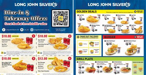 Long John Silvers Menu Singapore Updated Prices 2023 In 2023 Long