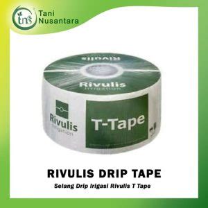 Selang Drip T Tape Rivulis Jarak Lubang Cm Tani Nusantara