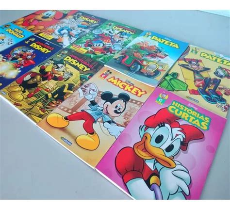 Revistinhas Em Quadrinhos Disney Kit Hq Sortidos Pateta Pato