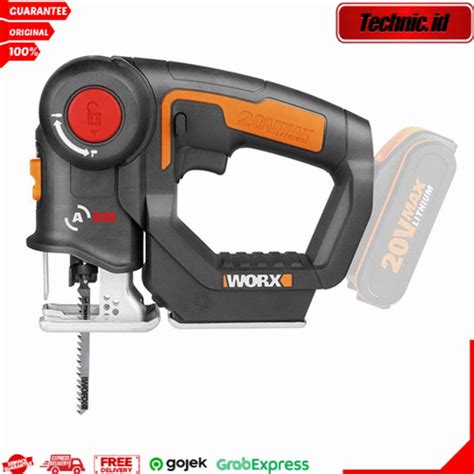 Promo Worx Mesin Gergaji Jigsaw V Wx Mesin Gergaji Listrik Tanpa