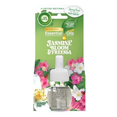 Air Wick Jasmine Bloom Freesia náhradní náplň 19 ml Holící strojky