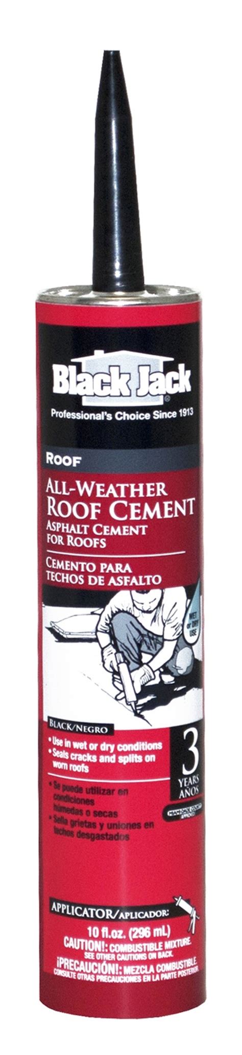 Black Jack All Weather Plastic Roof Cement Tube 10 Oz