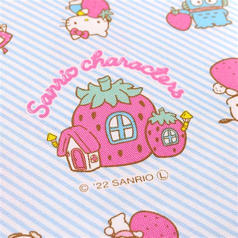 Sanrio Characters Strawberry House Fabric By Sanrio Modes4u