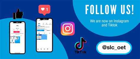 We are now on Instagram and TikTok!