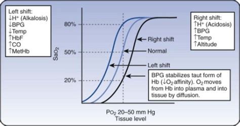 Factors affecting Oxygen dissociation Curve – AcrossPG