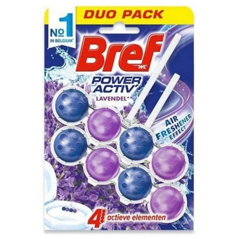 Bref Power Active Kostka Do WC Lawenda 2x50g Chemi Profesjonalne