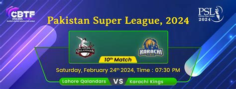 Pakistan Super League 2024 Lahore Qalandars Vs Karachi Kings 10th Match Kings Won By 2 Wickets