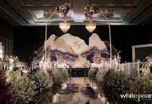 White Pearl Decoration Wedding Decoration Lighting In Jakarta