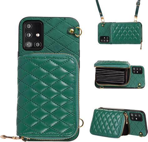 Furiet Compatible With Samsung Galaxy S24 Ultra 5g Zipper Wallet Case With Crossbody