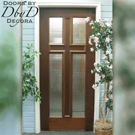 Custom Mahogany Solid Church Door Wood Front Entry Doors By Decora