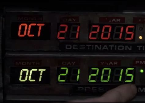 Back to the Future 2 Day October 21, 2015: Five technologies and ...