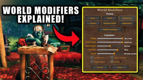 Valheim World Modifiers Guide YouTube