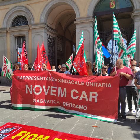 Sciopero Metalmeccanici Alta Adesione Anche A Bergamo