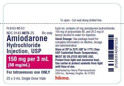 Amiodarone Injection: Package Insert - Drugs.com