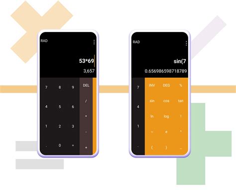 simple android calculator remake  behance