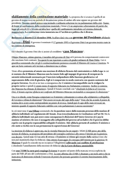 Riassunto Esame Diritto Costituzionale Prof Villone Libro