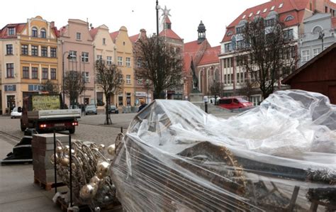 Grudziądz Tak wyglądają przygotowania do Jarmarku św Mikołaja na