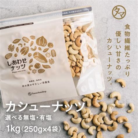 塩付きカシューナッツ 薄皮付き ベトナム産 1kg