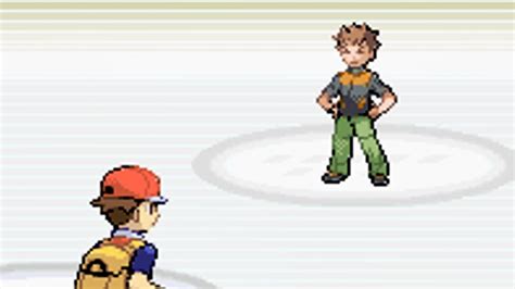 St Gym Battle Vs Brock Pokemon Leafgreen Youtube