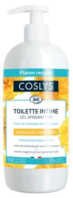 Coslys Toilette Intime Gel Apaisant Ph Bio Ml