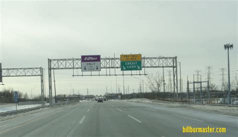 Lane Markers Near The Westpoint Toll Barrier On Eb I 90 February 2021