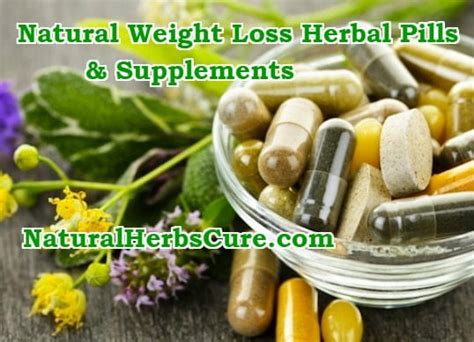 Natural Weight Loss Herbal Pills, Capsules & Supplement: Organic Herbal ...