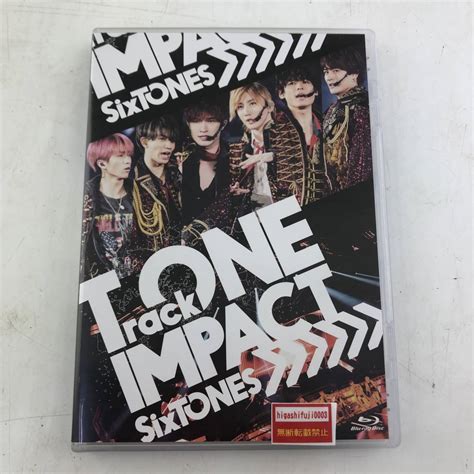 Yahoo オークション SixTONES TrackONE IMPACT 通常盤 Blu ray