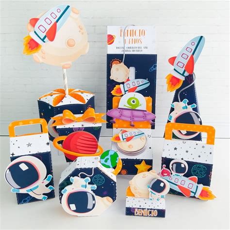 Kit Festa Astronauta Menino Elo7 Produtos Especiais