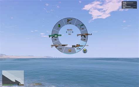 Custom Weapons Wheel and Colorful HUD 2020 (Weapons, Radio) - GTA5-Mods.com