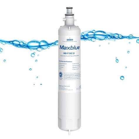 Maxblue Refrigerator Water Filter With CHIP Replacement For GE