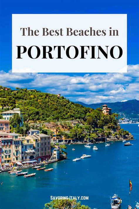 The Beaches In Portofino Beyond The Jet Set Glamour