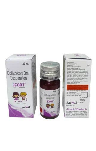 Deflazacort Oral Suspension 6mg At Rs 95piece Deflazacort In Jaipur