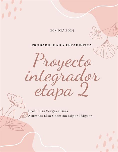 A Proyecto Integrador Etapa Datos De Identificaci N Probabilidad