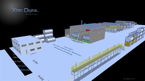 Xtec Asia Iso Tank Servicing Technology D Model By Xtec Digital