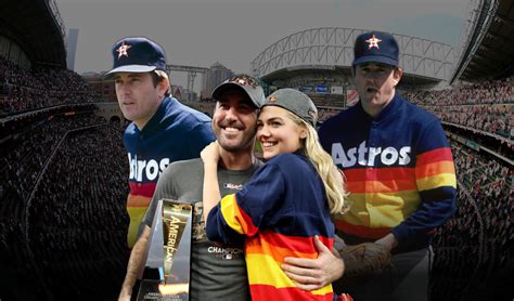 Kate Upton And The Legend Of The Houston Astros Rainbow Cardigan Boardroom