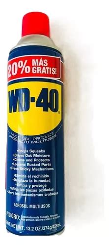 Caja De Wd 40 13 2 Oz 458 Ml 24 Piezas Envío gratis