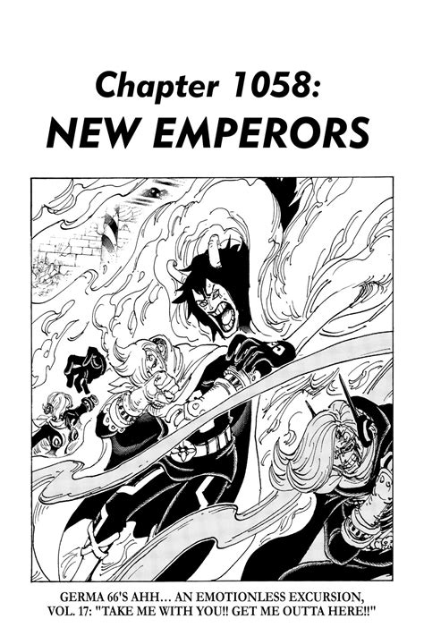 Read One Piece Manga Chapter 1058 in English - Free Online
