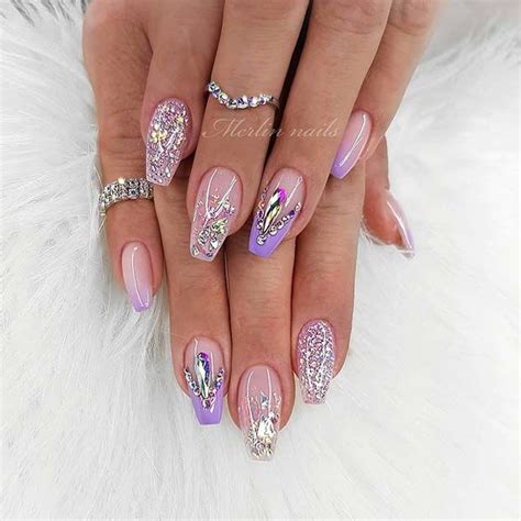 43 Best Gel Nail Designs To Copy In 2021 Stayglam Rhinestone Nails