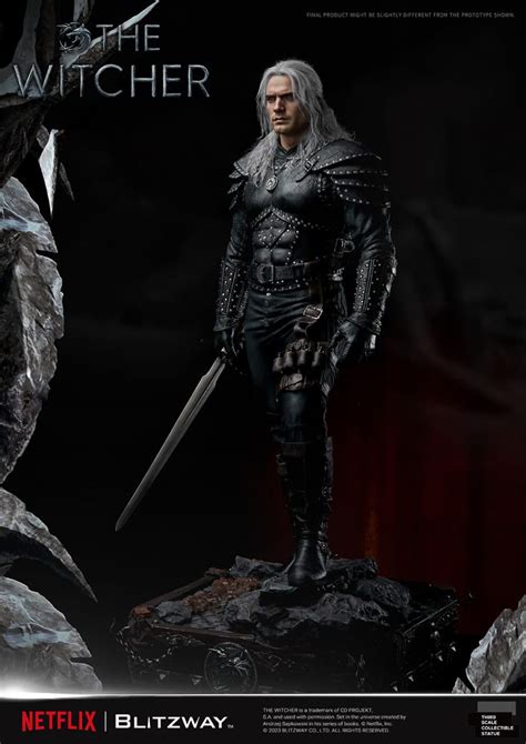 Statuette Geralt Of Rivia Infinite Scale The Witcher