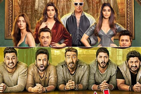 Housefull 4 vs Golmaal Again Day Wise Box Office Collection - Bollywood ...