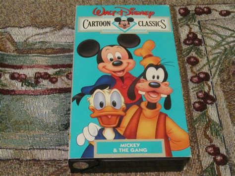 Walt Disneys Cartoon Classics ~mickey And The Gang~vol 11 Vhs Video