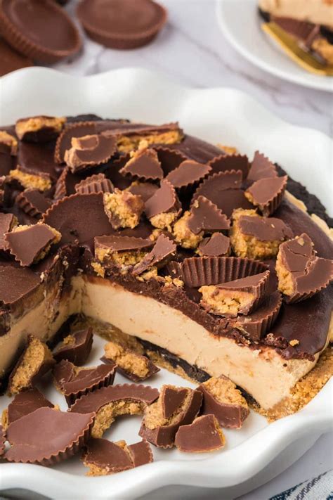 Reese S Peanut Butter Cup Pie Tastes Of Lizzy T