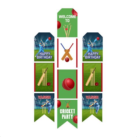 Buy Cricket Party Decoration Wall Banner Party Supplies