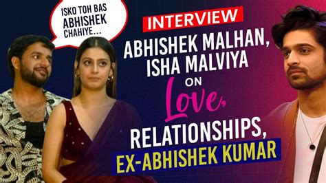 Isha Malviya Abhishek Malhan On Love Elvish Vs Fukrainsaan Ex