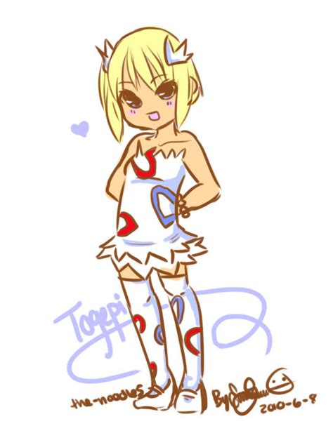 Togepi Gijinka Sketch By The Noodles On Deviantart