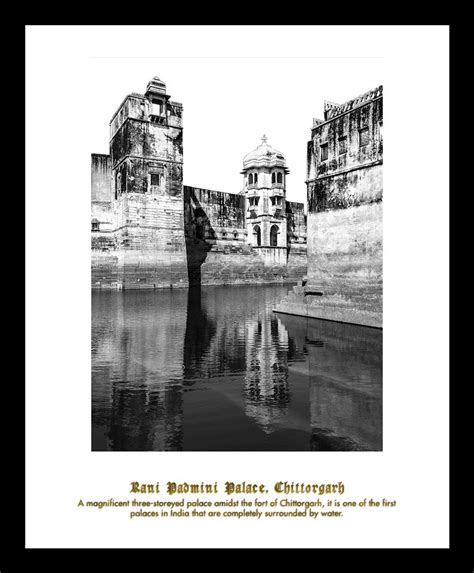 A vintage photo of The Rani Padmini Palace, Chittorgarh`exclusively ...