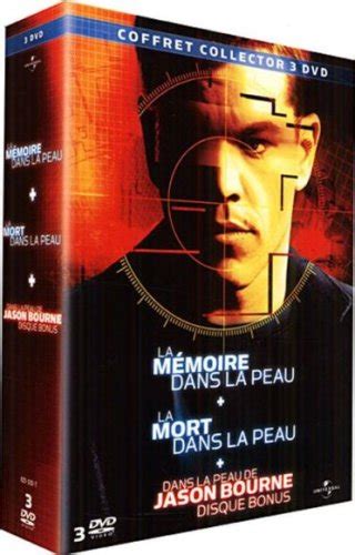 Coffret Jason Bourne La Mémoire Dans La Peau La Mort Dans La Peau