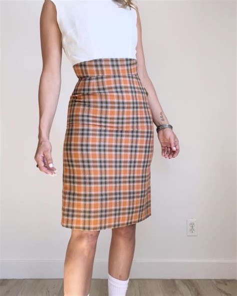 Mavis Plaid Suit Dress 1950s Vintage Gem