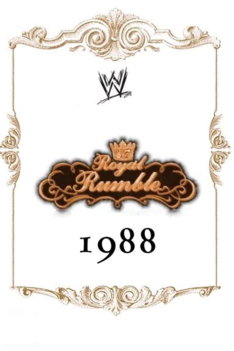 WWE Royal Rumble (1988) - Posters — The Movie Database (TMDB)