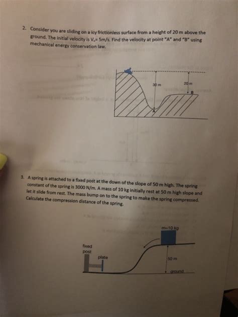 Solved Answer All Questions An Object Of Mass Ikg Is At Chegg